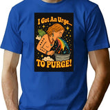 I Got An Urge To Purge T-Shirt - Blue