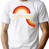 I Gotta Pee T-Shirt - Retro Graphic Tee for Men & Women - White