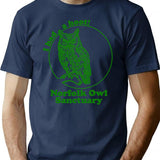 I Had A Hoot At Norfolk Owl Sanctuary T-Shirt - Navy