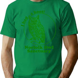 I Had A Hoot At Norfolk Owl Sanctuary T-Shirt - Green