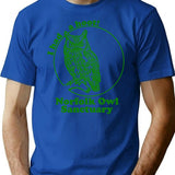 I Had A Hoot At Norfolk Owl Sanctuary T-Shirt - Blue