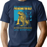I Have Become Too Silly Frog T-Shirt - Navy
