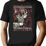 I Have Overstayed My Welcome Deer T-Shirt - Black