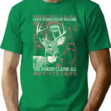 I Have Overstayed My Welcome Deer T-Shirt - Green