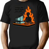 I Hope This Email Finds You Well. T-Shirt - Black