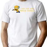 I Like The Way Snrub Thinks T-Shirt - White