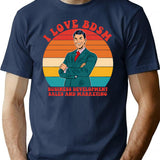 I Love Bdsm Business Development Sales And Marketing T-Shirt - Navy
