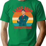 I Love Bdsm Business Development Sales And Marketing T-Shirt - Green