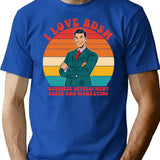 I Love Bdsm Business Development Sales And Marketing T-Shirt - Blue