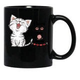 I Love My Mom (41) Black Coffee Mug - Black