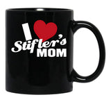 I Love Stiflers Mom Black Coffee Mug - Black