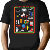 I Love The Song T-Shirt - Retro Graphic Tee for Men & Women - Black