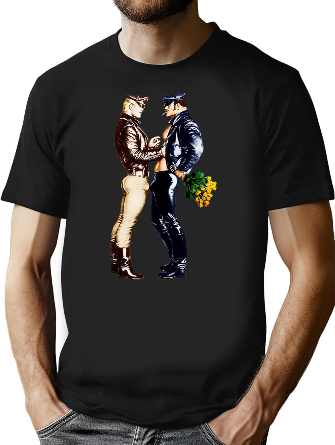 I Love Tom Of Finland T Shirt - Black