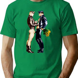 I Love Tom Of Finland T Shirt - Green