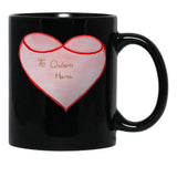 I Love You Mom (13) Black Coffee Mug - Black