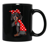 I Love You Mom (33) Black Coffee Mug - Black