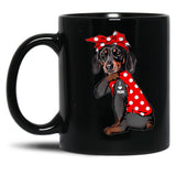 I Love You Mom (33) Black Coffee Mug