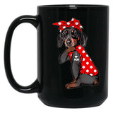 I Love You Mom (33) Black Coffee Mug