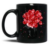 I Love You More Black Coffee Mug