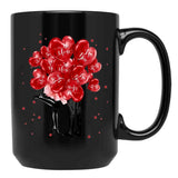 I Love You More Black Coffee Mug - Black