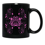 I Love You My Mom Forever Gift Design (1) Black Coffee Mug - Black