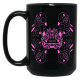 I Love You My Mom Forever Gift Design Black Coffee Mug