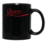 I Love You My Mom Black Coffee Mug - Black
