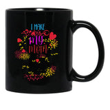 I Make My Mom Sad With My Decisions All Time Cool Mom Mug  Black Coffee Mug - Black