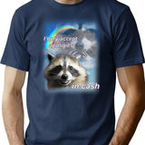 I Only Accept Apologies In Cash T-Shirt - Navy