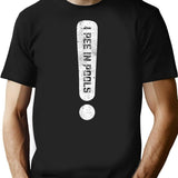 I Pee In Pools Embarrassing Humor Funny Pool Joke T-Shirt - Black