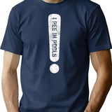 I Pee In Pools Embarrassing Humor Funny Pool Joke T-Shirt - Navy