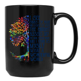 I See Skies Of Blue And Clouds Of White The Bright Blessed Day Black Coffee Mug - Black
