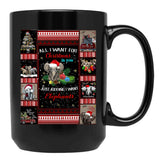 I Want Elephants For Christmas-Gigapixel (1) Black Coffee Mug - Black