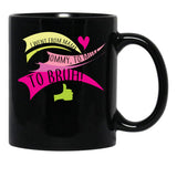 I Went From Mama To Mommy Black Coffee Mug - Black