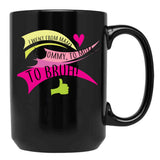 I Went From Mama To Mommy Black Coffee Mug - Black