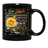 I Will Always Be Your Litlle Boy Black Coffee Mug - Black
