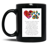 I Will See You Again Cat Kitty Memorial Art Black Coffee Mug