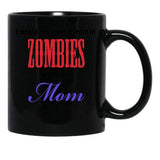 I Would Push You To Save My Mom Black Coffee Mug - Black