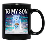 I Would Use My Last Breath To Say I Love You Black Coffee Mug - Black