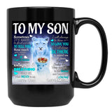 I Would Use My Last Breath To Say I Love You Black Coffee Mug - Black