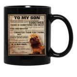 I'Ll Always Be With You Black Coffee Mug - Black