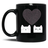 I'Ll Give You What'S Most Precious To Mecats Black Coffee Mug