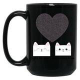 I'Ll Give You What'S Most Precious To Mecats Black Coffee Mug