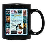 I'Ll Stay There Forever I Love You Black Coffee Mug - Black