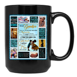 I'Ll Stay There Forever I Love You Black Coffee Mug - Black