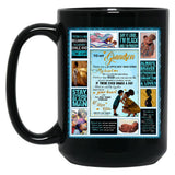 I'Ll Stay There Forever I Love You Black Coffee Mug