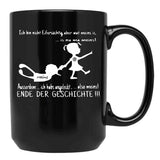 I'M Not Jealous But What Is Mine Is Now Mine I Also Licked It So Mine End Of The Story Black Coffee Mug - Black