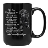 I'M Really There Black Coffee Mug - Black