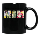I'M So Glad You'Re My Mom Black Coffee Mug - Black