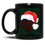 Im Proud Of Our Family Im Proud Of You Im Proud Of My Christmas Version Black Coffee Mug